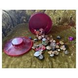 Assorted post & clip on earrings