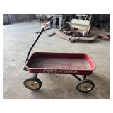 Red Radio Flyer wagon