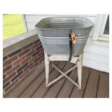 Single washtub stand