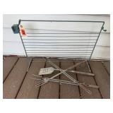 Cooking rack, grill utensils