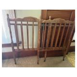 Vintage baby crib