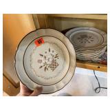 Cumberland stoneware dinner plates (9)