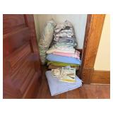 Bedding lot, electric blankets, pillow, bed