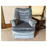 Vintage swivel rocking chair
