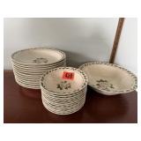 Cameo Rose dinnerware