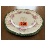 Floral plate