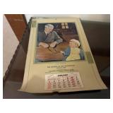 1947 advertising calendar, Granger, Iowa
