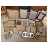 Assorted picture frames