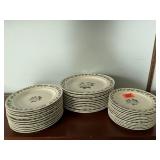 Cameo dinnerware plates