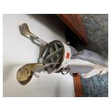 Set of golf clubs, golf bag