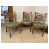 Mid century modern dining chairs (3)