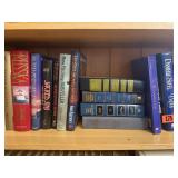 Assorted books, Reader