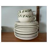 Cameo Rose dinnerware, cups & saucers