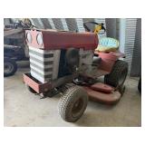 Massey Ferguson garden tractor, snow blade