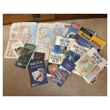World Atlas magazines, road maps