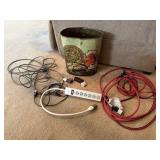 Power cords, surge protector, outlet adapters