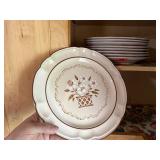 Cumberland stoneware May Blossom dinner plates
