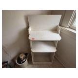 White farmhouse shelf