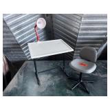 Doll furniture, desk & chair