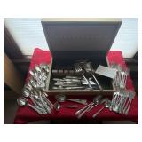 Silverware collection, storage box