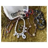 Beaded, costume jewelry