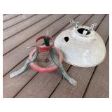 Christmas tree stands (2)