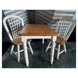 Doll furniture, table & chairs (2)