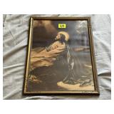 "Christ in Gethsemane" vintage artwork