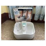 Homedics sole therapy luxury foot bath
