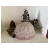 Antique hanging light fixture