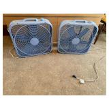 Lasko box fans (2)