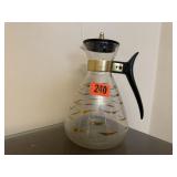 Pyrex coffee carafe