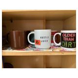 Coffee mug collection