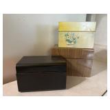 Recipe boxes (3)