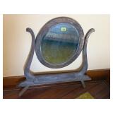 Wishbone architectural salvage mirror