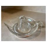 Vintage glass juicer