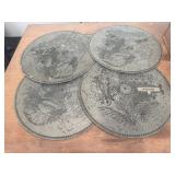 1800's metal Criterion music box discs