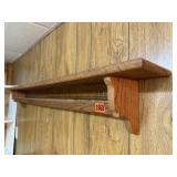 4' long wall shelf