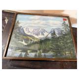 Continental Divide artworkframed painting16'