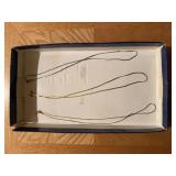 Necklaces, set of 3