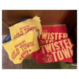 Tote of ISU Cyclone twister game day towels