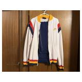 Nike athletic jacket and pants, full zip
