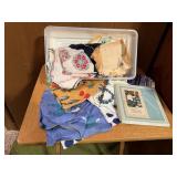 Tote of handkerchiefs