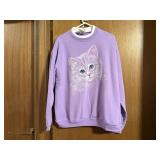 De breeze, cat sweatshirt