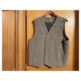Wyoming Traders wool menï¿½s western vest