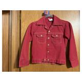 Billy the Kid red youth jacket