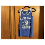 Lawn dart champion tank top