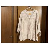 Ruby Road triped tunic