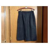 Lined skirt