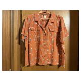 Duluth Trading Co. short sleeve camp shirt